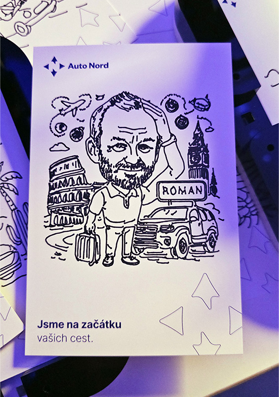 Art WhitebOx - digitální karikaturista